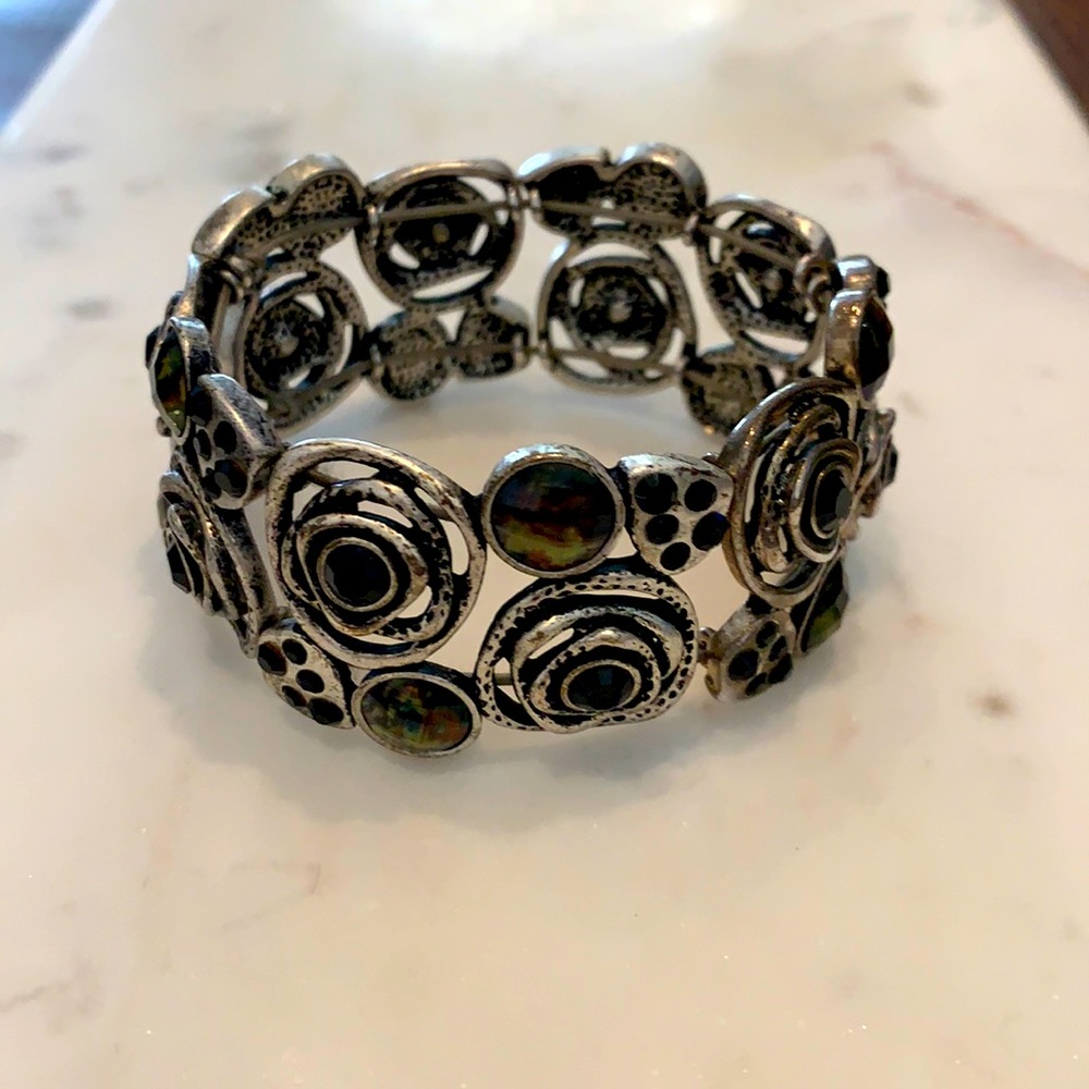 Lia Sophia elastic cuff bracelet